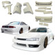 FRP BSPO Blister Wide Body Kit 8pc > Nissan 240SX (S14) 1997-1998 - image 1