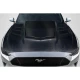 2018-2023 Ford Mustang Interceptor Carbon Fiber Hood - image 1