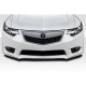 2009-2010 Acura TSX Aspec Look Front Lip Spoiler Air Dam - 2 Pieces - image 1