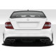 2012-2014 Mercedes C63 W204 4DR Sedan Black Series Look Rear Bumper - 1 Piece (S) - image 1