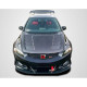 2006-2011 Honda Civic 2DR Carbon Creations Circuit Hood - 1 Piece - image 1