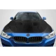 2012-2018 BMW 3 Series Eros Version 1 Carbon Fiber Hood - image 1