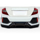 2012-2015 Honda Civic 4DR FK8 Type R Look Rear Bumper - 1 Piece - image 1