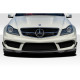 2012-2014 Mercedes C63 W204 Black Series Look Front Bumper - 1 Piece - image 1