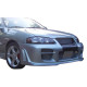 Nissan Sentra 2004-2006 R34 Style 1 Piece Polyurethane Front Bumper - image 1