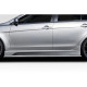 2008-2017 Mitsubishi Lancer / Lancer Evolution 10 Duraflex Vantix Side Skirt Rocker Panel Splitters - 2 Pieces - image 1