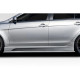 2008-2017 Mitsubishi Lancer / Lancer Evolution 10 Vantix Side Skirt Rocker Panel Splitters - 2 Pieces (S) - image 1