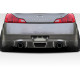 2008-2015 Infiniti G Coupe G37 Q60 Duraflex Rega Rear Diffuser - 1 Piece - image 1