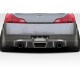 2008-2015 Infiniti G Coupe G37 Q60 Rega Rear Diffuser - 1 Piece - image 1