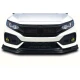 2017-2021 Honda Civic Parvin Carbon Fiber Front Lip - image 1