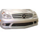 2006-2008 Mercedes CLS55 C219 W219 CR-S Front Under Spoiler Air Dam Lip Splitter - 1 Piece (will only fit AMG sport models) - image 1