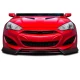 2013-2016 Hyundai Genesis Coupe 2DR Greva Front Lip Spoiler Air Dam - 3 Pieces - image 1