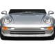 1995-1998 Porsche 911 Turbo 993 GT2 Look Front Lip Spoiler Air Dam - 3 Pieces - image 1