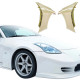 FRP TSEC Wide Body Fenders (front) > Nissan 350Z (Z33) 2003-2008 - image 1