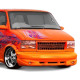 Chevrolet Astro 1995-2005 / GMC Safari Van 1995-2005 Python Look 4 Piece Polyurethane Full Body Kit - image 1