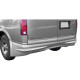 Chevrolet Astro 1995-2004 / GMC Safari Van 1995-2004 Millennium Design Quad Exhaust 1 Piece Polyurethane Rear Lip - image 1