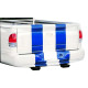 Dodge Dakota 1997-2004 1 Piece Polyurethane Rear Bumper - image 1