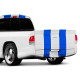 Dodge Dakota 1997-2004 1 Piece Polyurethane Rear Roll Pan - image 1
