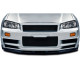 1999-2002 Nissan Skyline R34 GT-R OEM Look Front Lip Spoiler Air Dam - 1 Piece - image 1