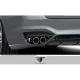 2011-2016 BMW 5 Series AF-3 Carbon Fiber Rear Lip - image 1