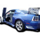 1999-2004 Ford Mustang Polyurethane Demon Rear Fender Flares - 2 Piece - image 1