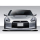 2009-2011 Nissan GT-R R35 Eros Version 5 Front Lip Under Spoiler Air Dam - 1 Piece - image 1