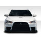 2008-2017 Mitsubishi Lancer Duraflex Evo X Look Front Bumper - 1 Piece - image 1