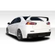 2008-2017 Mitsubishi Lancer Evo X Look Rear Bumper - 1 Piece - image 1