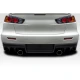 2008-2017 Mitsubishi Lancer Evo X V2 Rear Bumper - 1 Piece - image 1