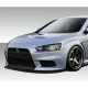 2008-2017 Mitsubishi Lancer Evo X V3 Front Bumper - 1 Piece - image 1