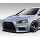 2008-2017 Mitsubishi Lancer Duraflex Evo X V3 Front Bumper - 1 Piece - image 1