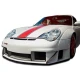 2002-2004 Porsche 996 GT3 RSR Front Bumper - image 1