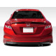 2012-2013 Honda Civic Si 2DR Duraflex H-Sport Rear Add Ons Spat Bumper Extensions - 2 Piece - image 1