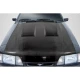 1987-1993 Ford Mustang Heat Extractor Carbon Fiber Hood - image 1