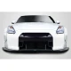 2009-2016 Nissan GTR LBW Carbon Fiber Front Lip - image 1