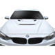 2012-2018 BMW 3 Series F30 / 2014-2020 4 Series F32 AF-1 Hood ( GFK ) - 1 Piece - image 1