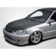 1999-2000 Honda Civic OEM Look Carbon Fiber Hood - image 1