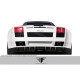 2004-2008 Lamborghini Gallardo AF-1 Wide Body Rear Bumper ( GFK ) - 1 Piece - image 1