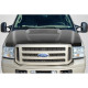 1999-2007 Ford Super Duty / 2000-2005 Ford Excursion Raptor Look Hood - 1 Piece - image 1