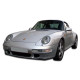 1995-1998 Porsche 911 Carrera 993 Turbo Look Front Bumper - 1 Piece - image 1