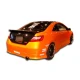 2006-2011 Honda Civic 2DR Type M Rear Lip Under Spoiler Air Dam - 1 Piece - image 1