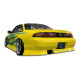 1995-1998 Nissan 240SX S14 Duraflex Type U Rear Bumper - 1 Piece - image 1