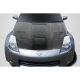 2003-2006 Nissan 350Z Vader Carbon Fiber Hood - image 1