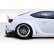 2013-2020 Scion FR-S Toyota 86 VR-S Wide Body Rear Fender Flares (+65mm) - 5 Piece (S) - image 1