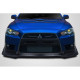 2008-2015 Mitsubishi Lancer Evolution 10 VR-S Front Lip Under Spoiler Air Dam - 1 Piece - image 1