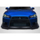 2008-2015 Mitsubishi Lancer Evolution 10 VR-S Front Lip Under Spoiler Air Dam - 1 Piece - image 1