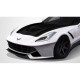 2014-2019 Chevrolet Corvette C7 Carbon Creations DriTech Z06 Look Hood- 1 Piece - image 1