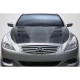 2008-2015 Infiniti G Coupe AM-S Carbon Fiber Hood - image 1