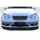 2001-2007 Mercedes C Class W203 L-Sport Front Lip Spoiler - 1 Piece ( For AMG Bumper only) - image 1