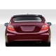 2012-2015 Honda Civic 4DR RR Wing Spoiler - 3 Piece - image 1
